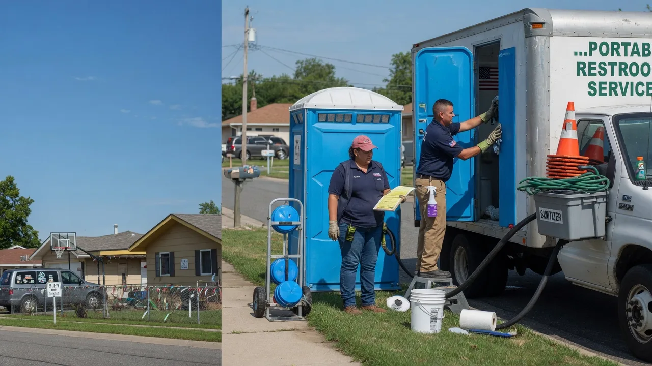 Portable Toilet Rental in Mount Pleasant, OH near me